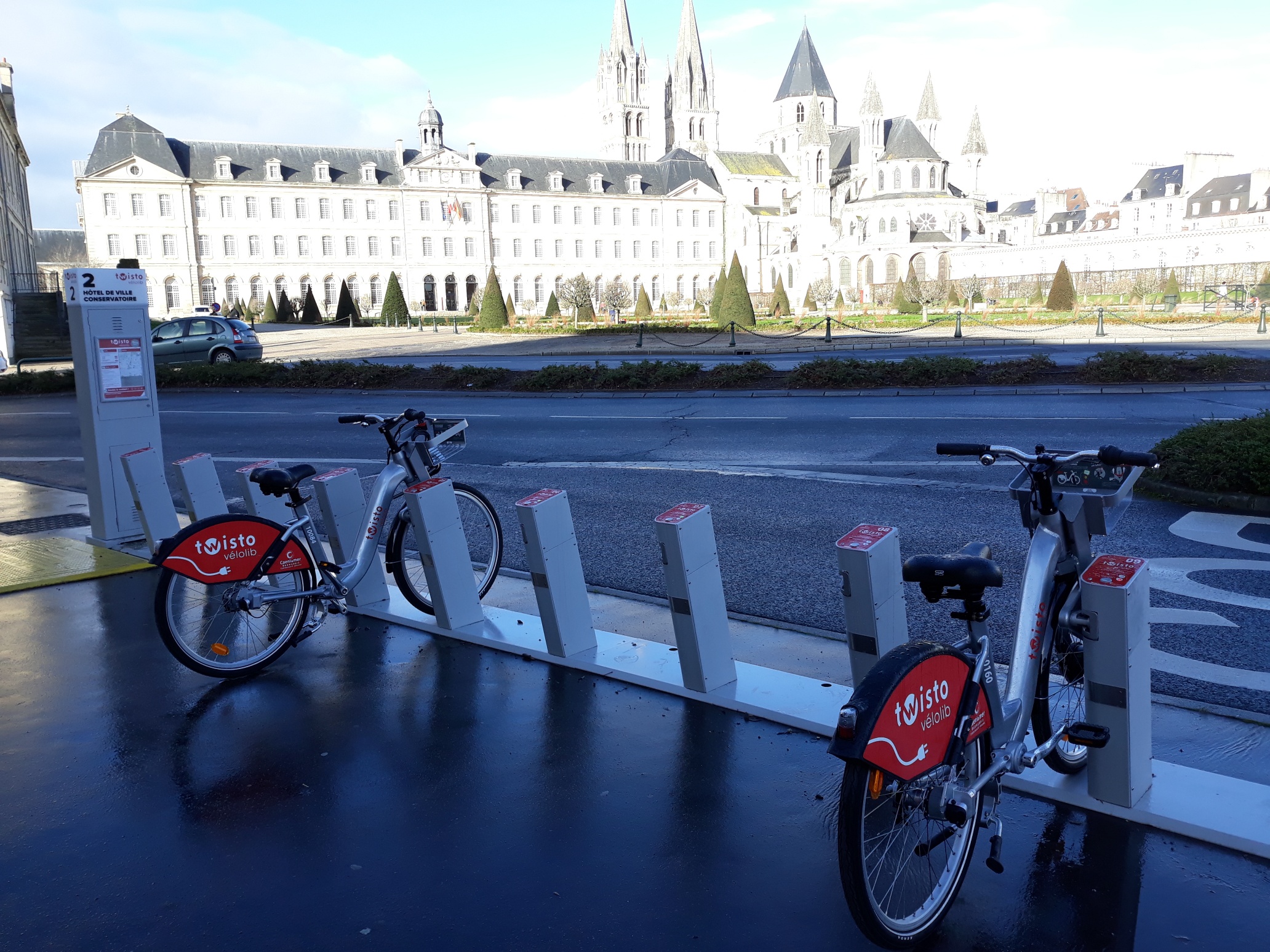 Velo libre-service Caen