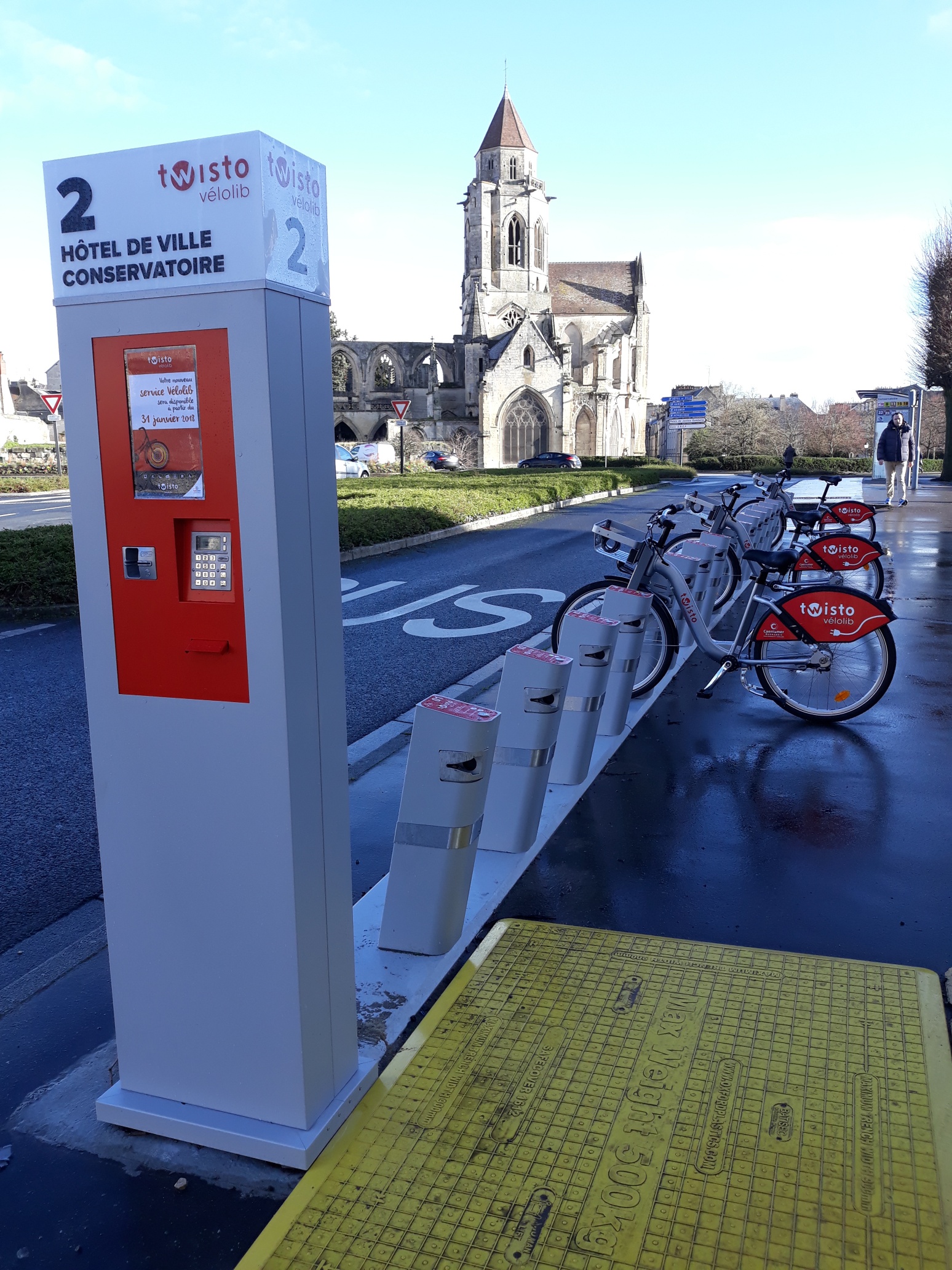 Velo libre-service Caen