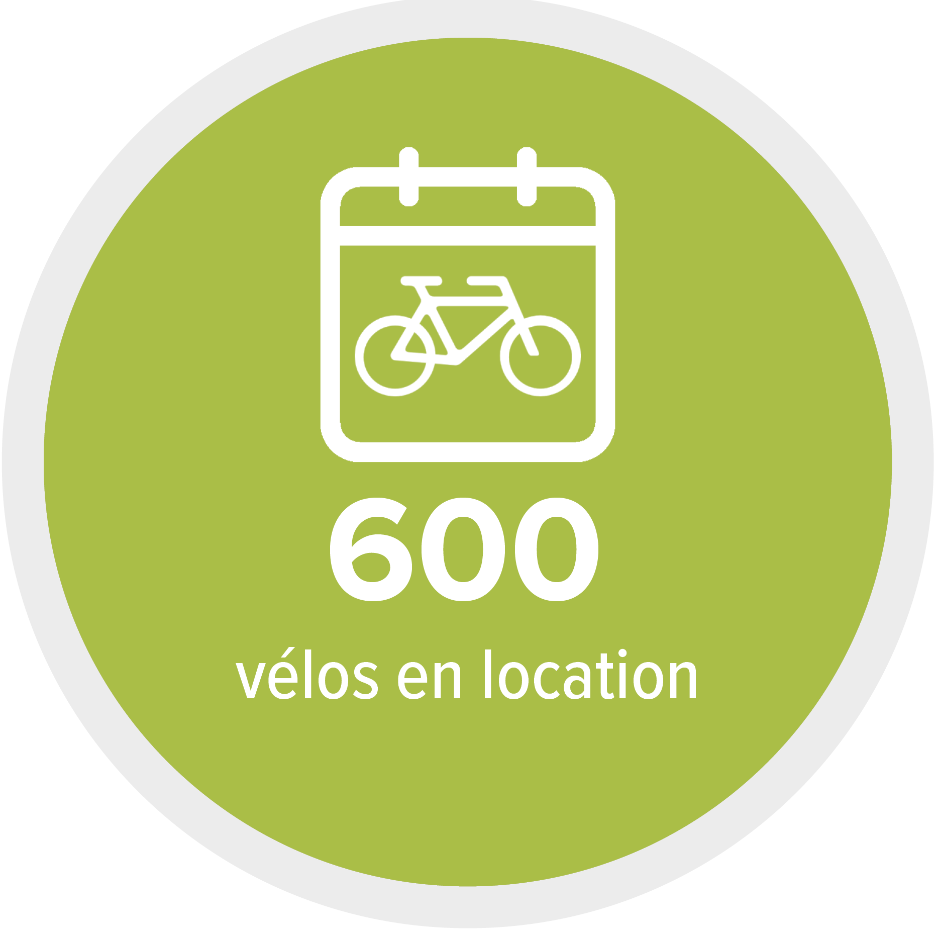 6000 vélos en location